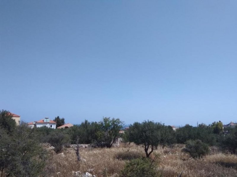 Kokkino Chorio Grundstück mit hohen Baurechten und Meerblick auf Kreta Grundstück kaufen